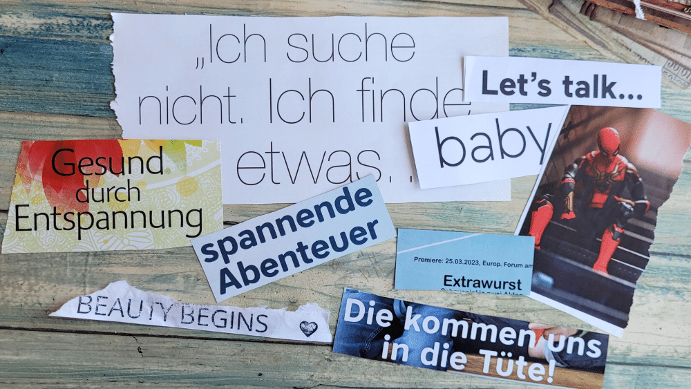 Headerbild-Mixed Media 1000 x 563 Collagen Schriften