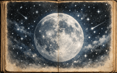 New Moon Journaling: Was ist das und wie kannst du es sinnvoll in dein Bullet Journal integrieren