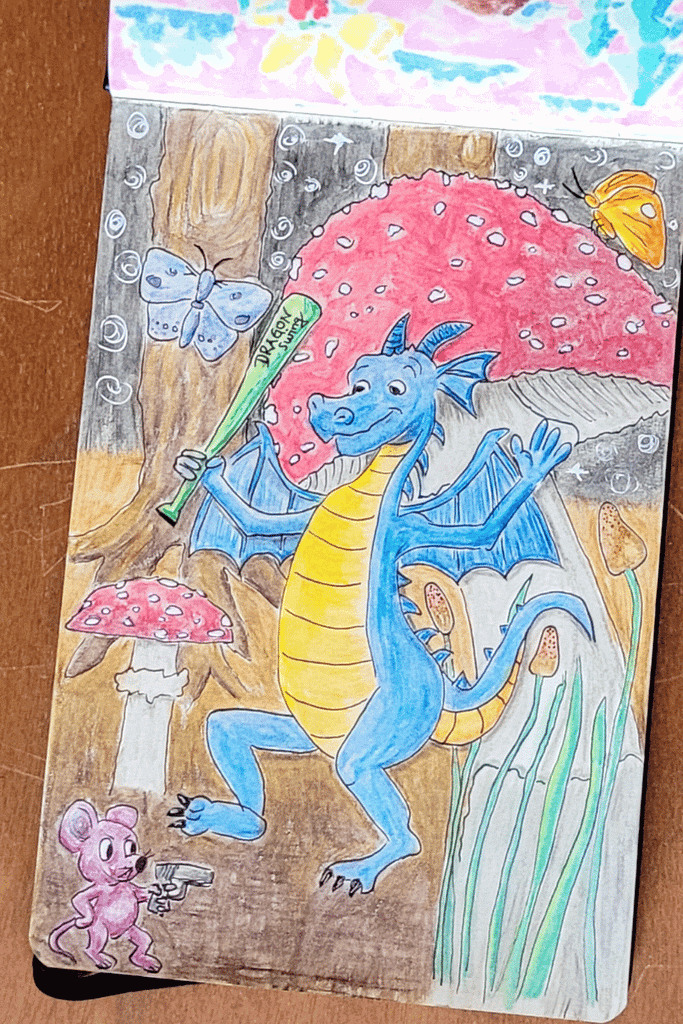 Stream-of-Consciousness-tanzender-Drache Stream-of-Consciousness tanzender Drache