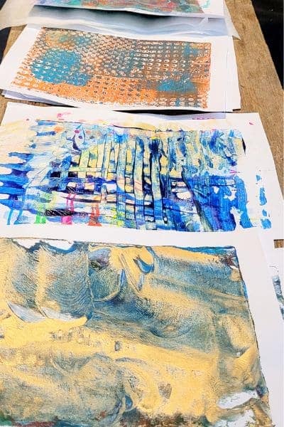 Papierdrucktechniken