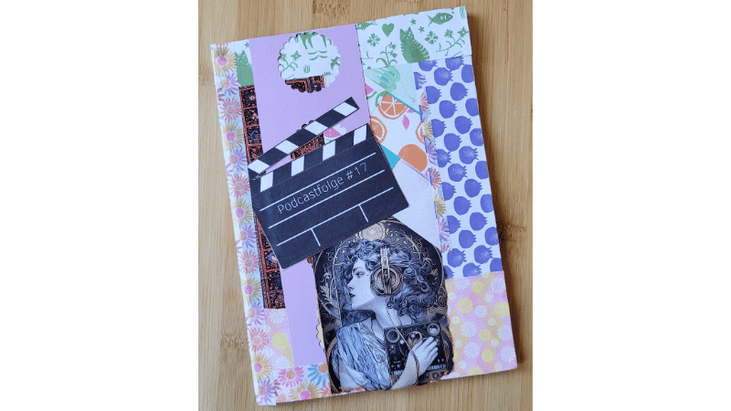 Werbe Zine für Podcast mit Lisa Scheler kreativverbunden